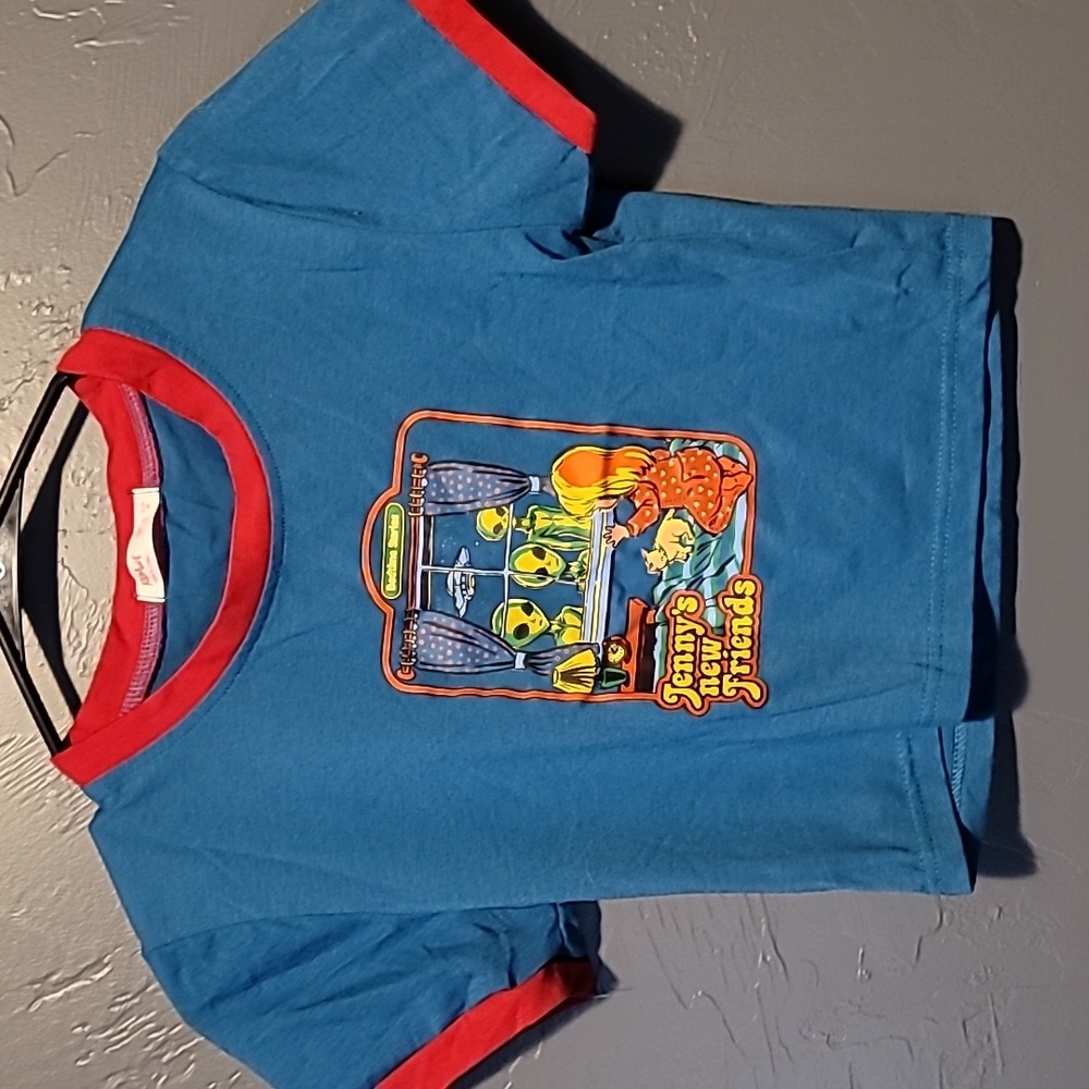 'Jenny's new friends' RomWe Crop Top NWOT